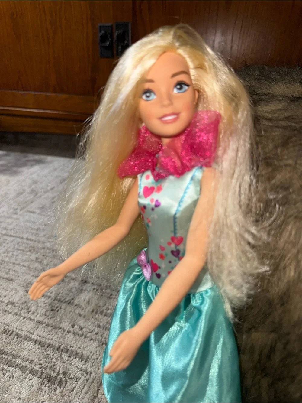 My first Barbie deluxe doll 13.5 inches tall